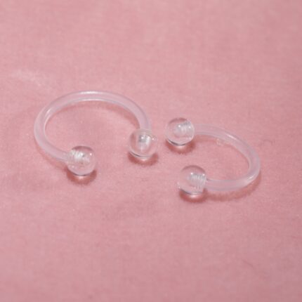 Piercingroom by Jay จิว Horseshoe Bio Flexible จิวสำหรับใส่เข้าห้องผ่าตัดหรือทำหัตถการณ์ทางการแพทย์ (ราคาต่อชิ้น)