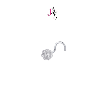 Piercingroom by Jay Dot Flower Nose Stud จิวจมูก เงินแท้ (ราคาต่อชิ้น)